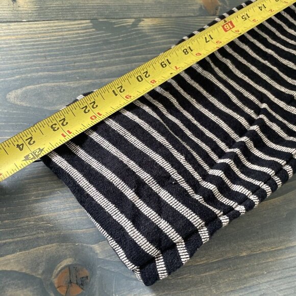 J.Crew Factory Striped Terry Funnelneck Sweatshirt Style Size XL (A6) - Picture 11 of 14